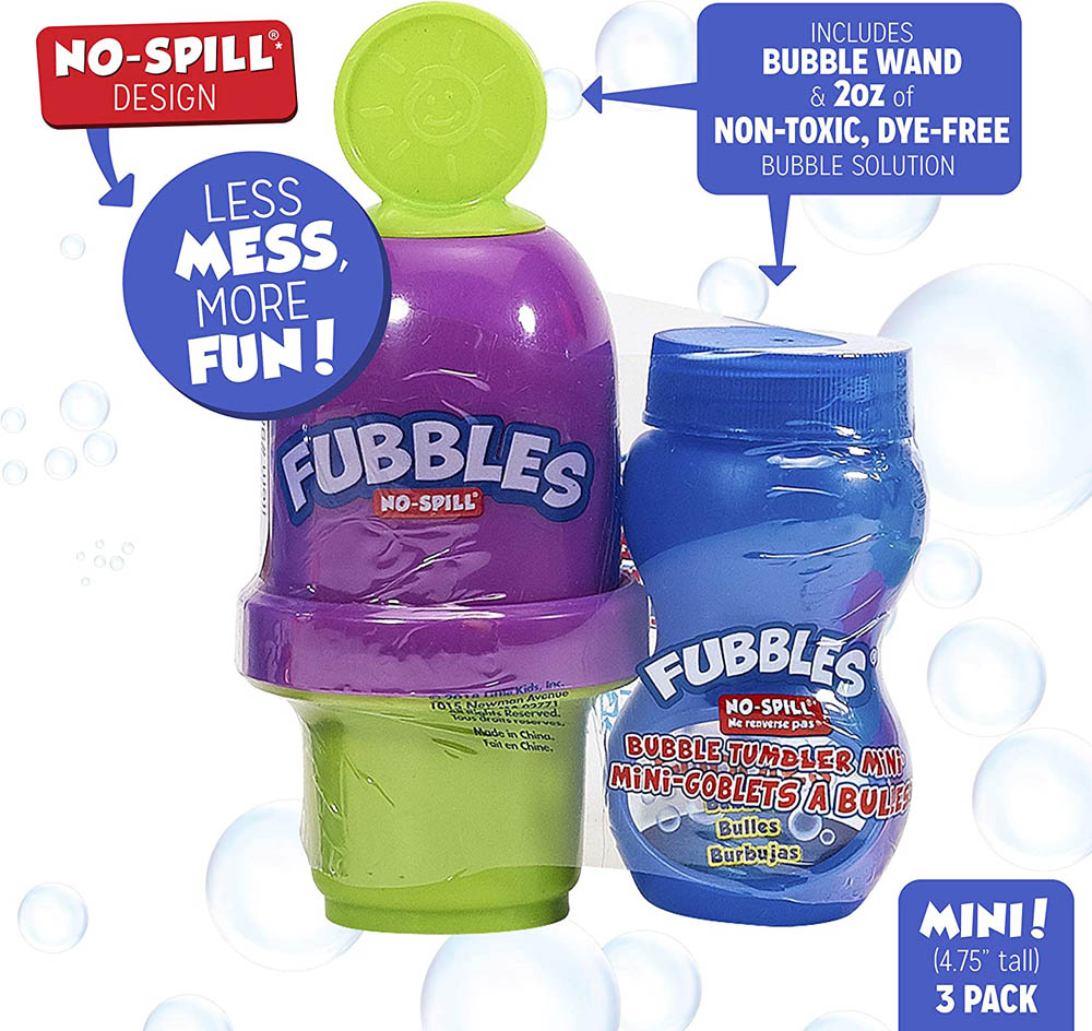 Little Kids - Fubbles - No-Spill Bubble Tumbler Minis