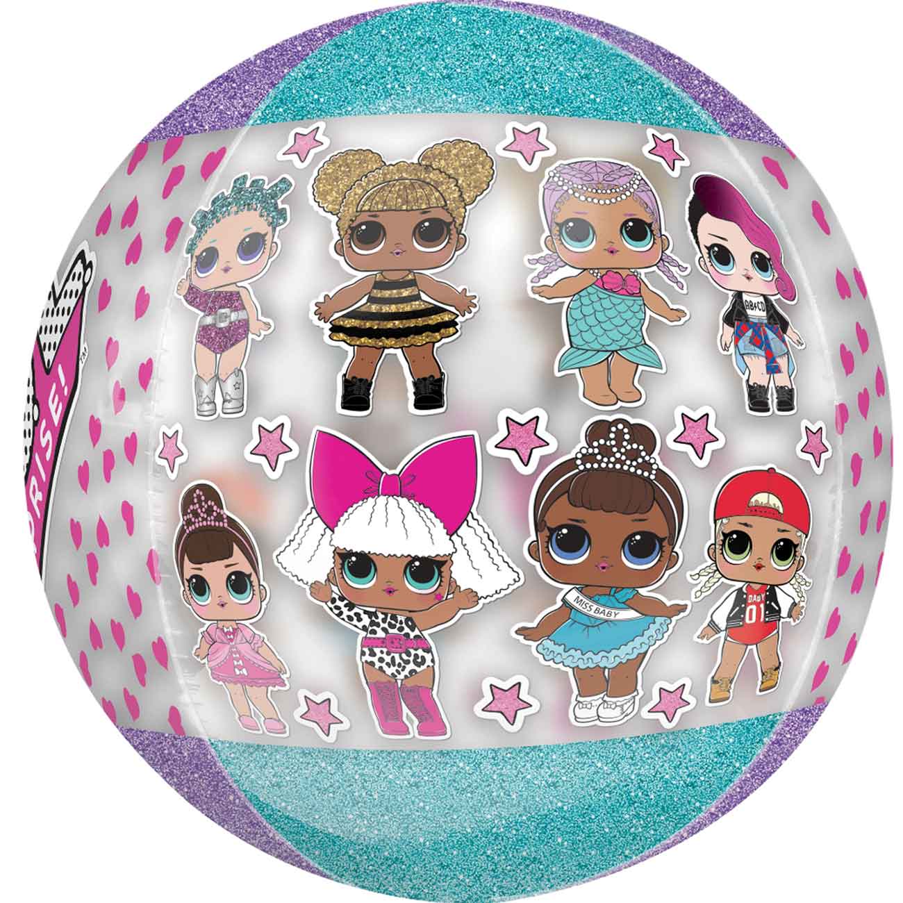 LOL - G40 Surprise Clear Orbz Balloon
