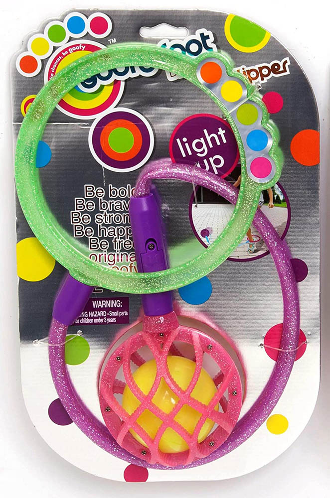 Goofy Foot - Glitter Dipped Light Up Skipper
