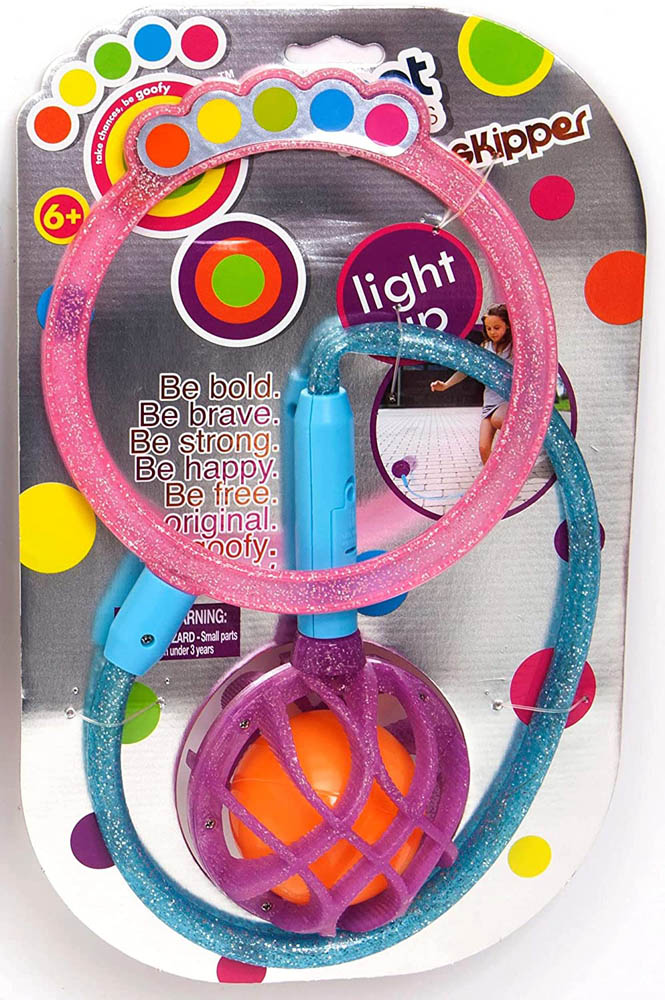 Goofy Foot - Glitter Dipped Light Up Skipper
