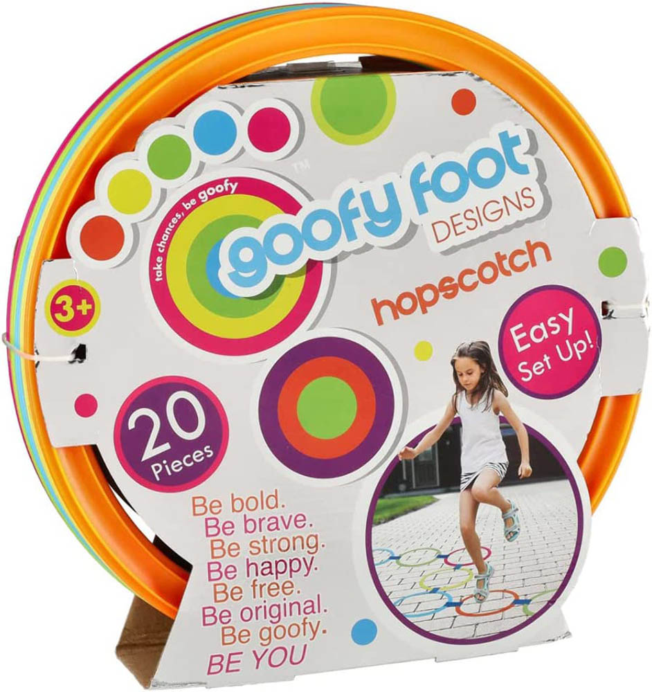 Goofy Foot - Hopscotch, Each Set Includes 10 Rings & 10 Connectors