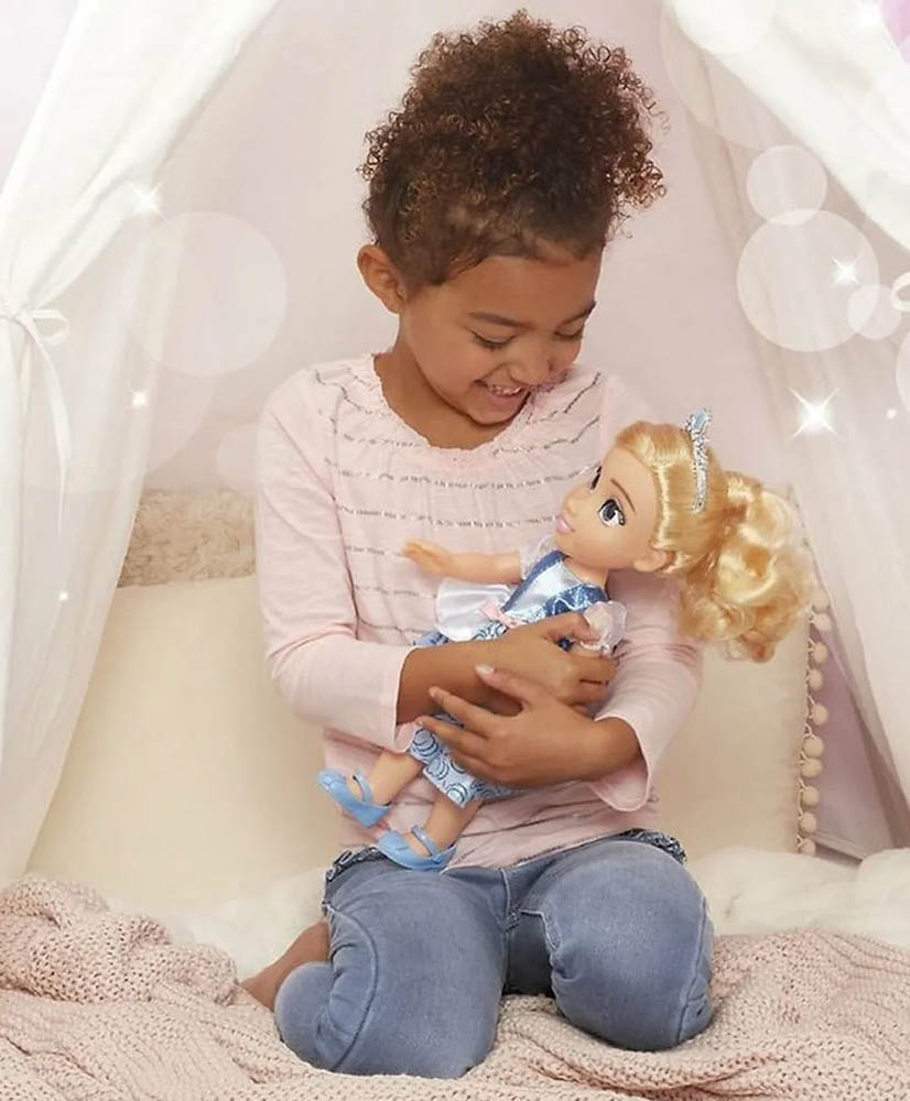 Grandi Giochi - Princess Doll Cinderella 38Cm (Gg03016E)