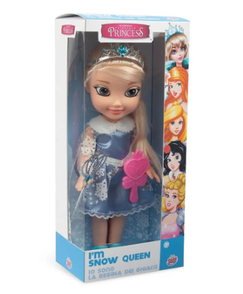 Grandi Giochi - Princess Doll Ice Queen 38Cm (Gg03019E)