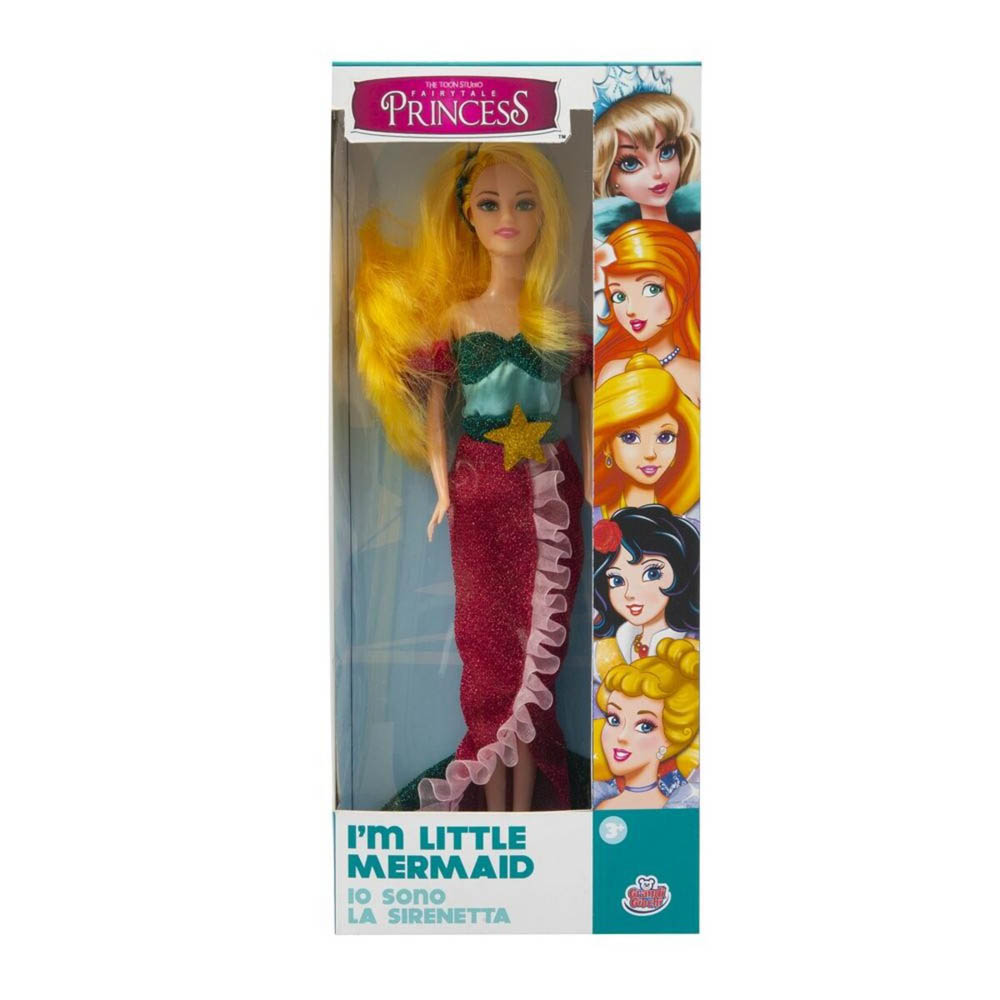 Grandi Giochi - Princess Fd Mermaid 30 Cm (Gg03006E)