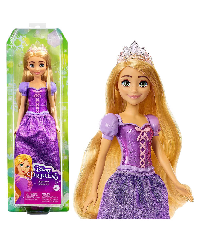 Grandi Giochi - Princess Fd Rapunzel 30 Cm (Gg03003E)