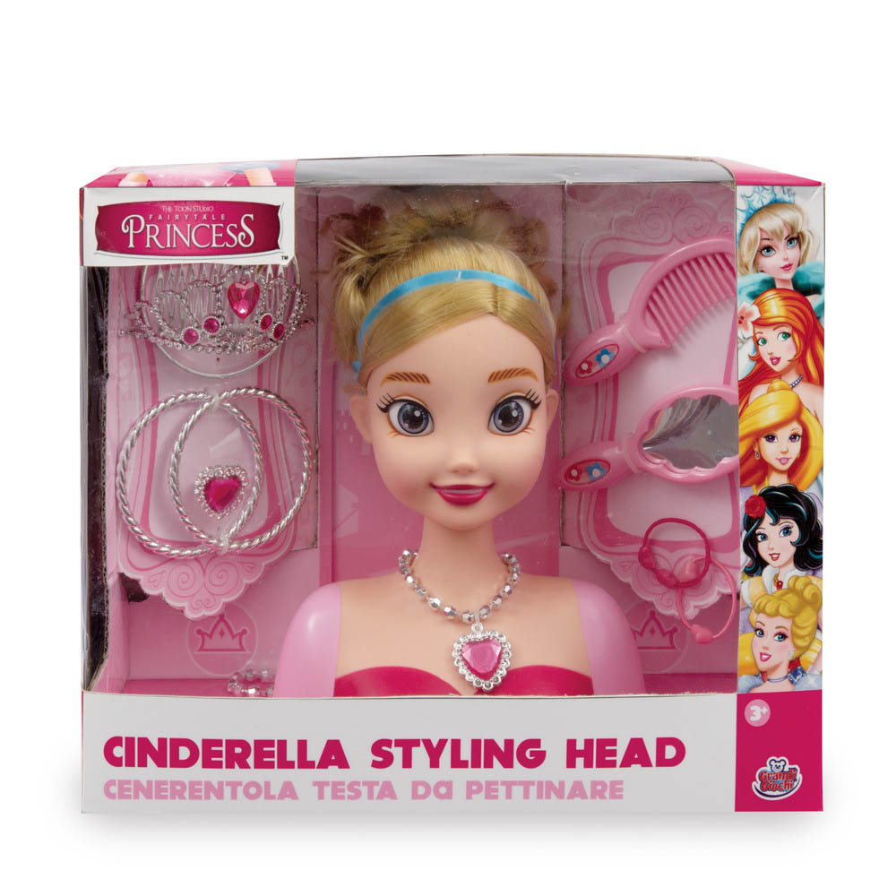 Grandi Giochi - Princess Styling Head Cinderella (Gg02996E)