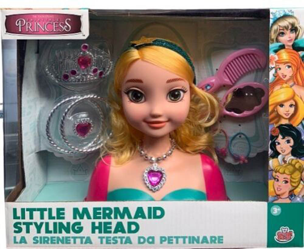 Grandi Giochi - Princess Styling Head Mermaid (Gg03000E)