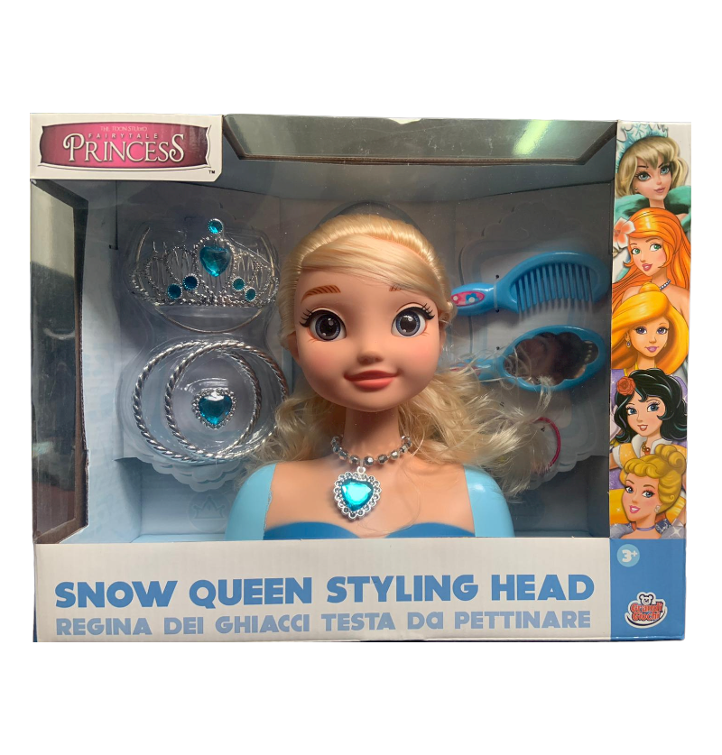 Grandi Giochi - Princess Styling Head Snow Queen (Gg02999E)