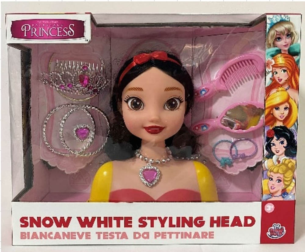 Grandi Giochi - Princess Styling Head Snow White (Gg02998E)