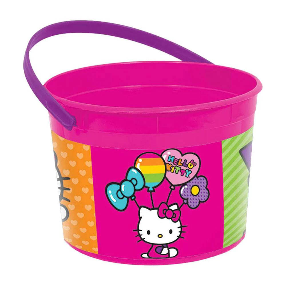 Hello Kitty - Multi Colored Favor Party Container