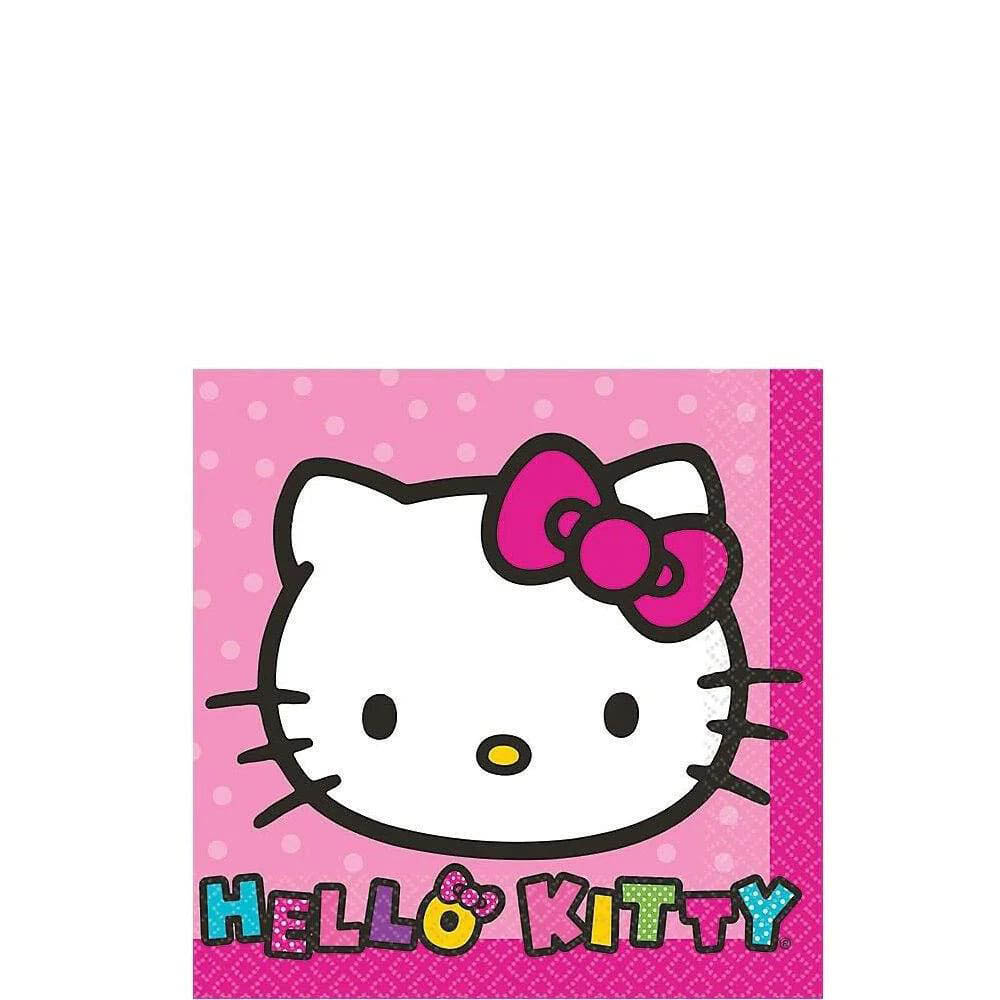 Hello Kitty - Rainbow Beverage Tissues 16Pcs