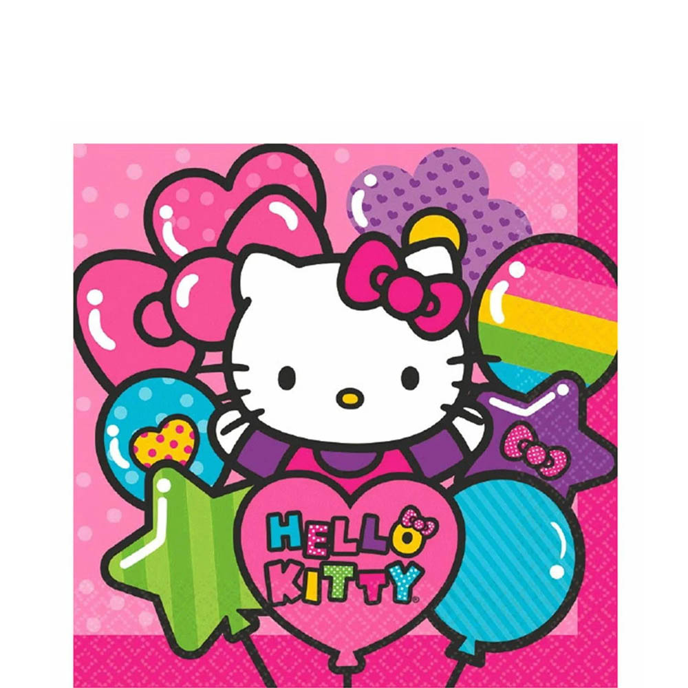 Hello Kitty - Rainbow Lunch Tissues 16Pcs