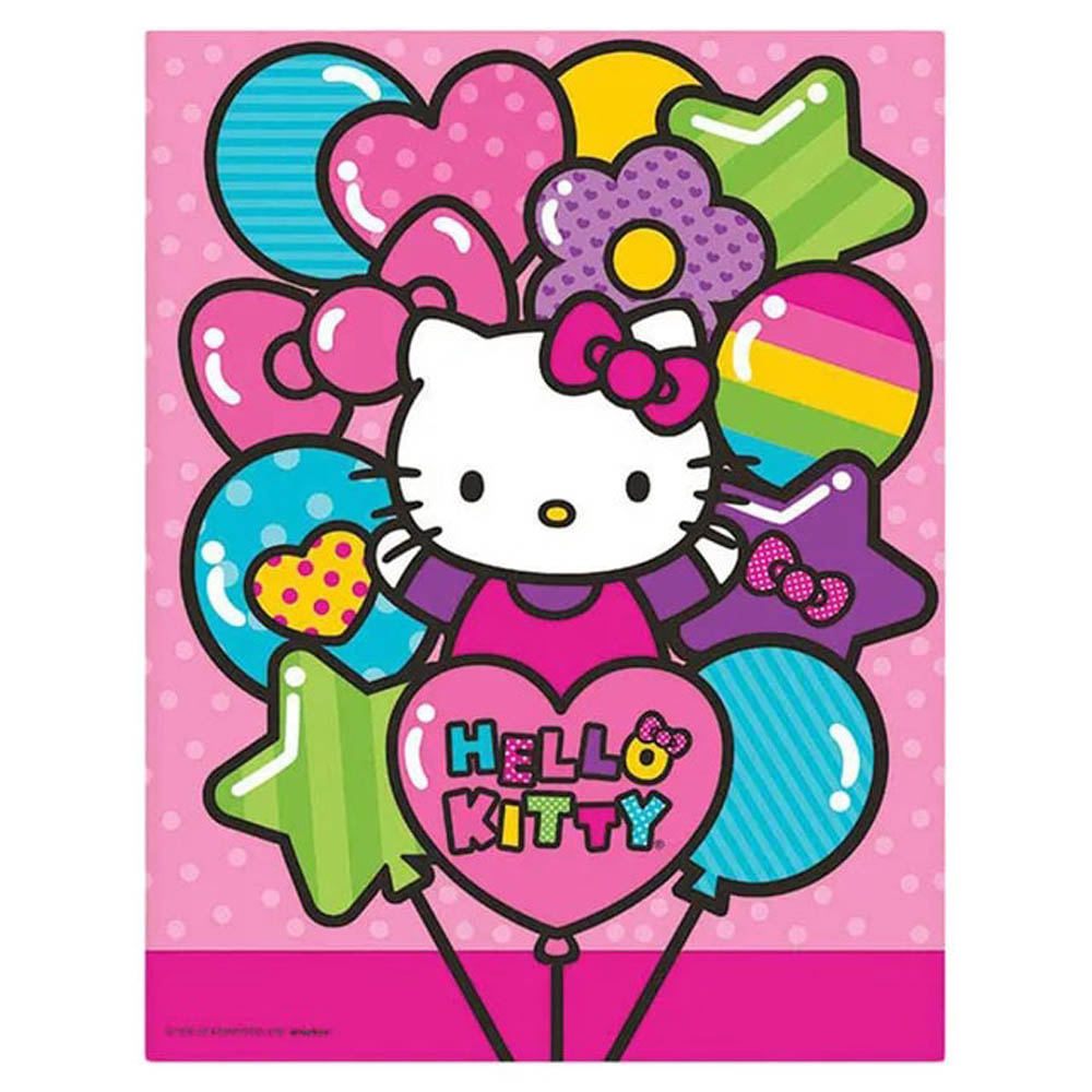 Hello Kitty - Rainbow Plastic Table Cover