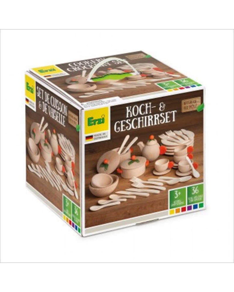 Erzi - Large Set Of Natural Dishes