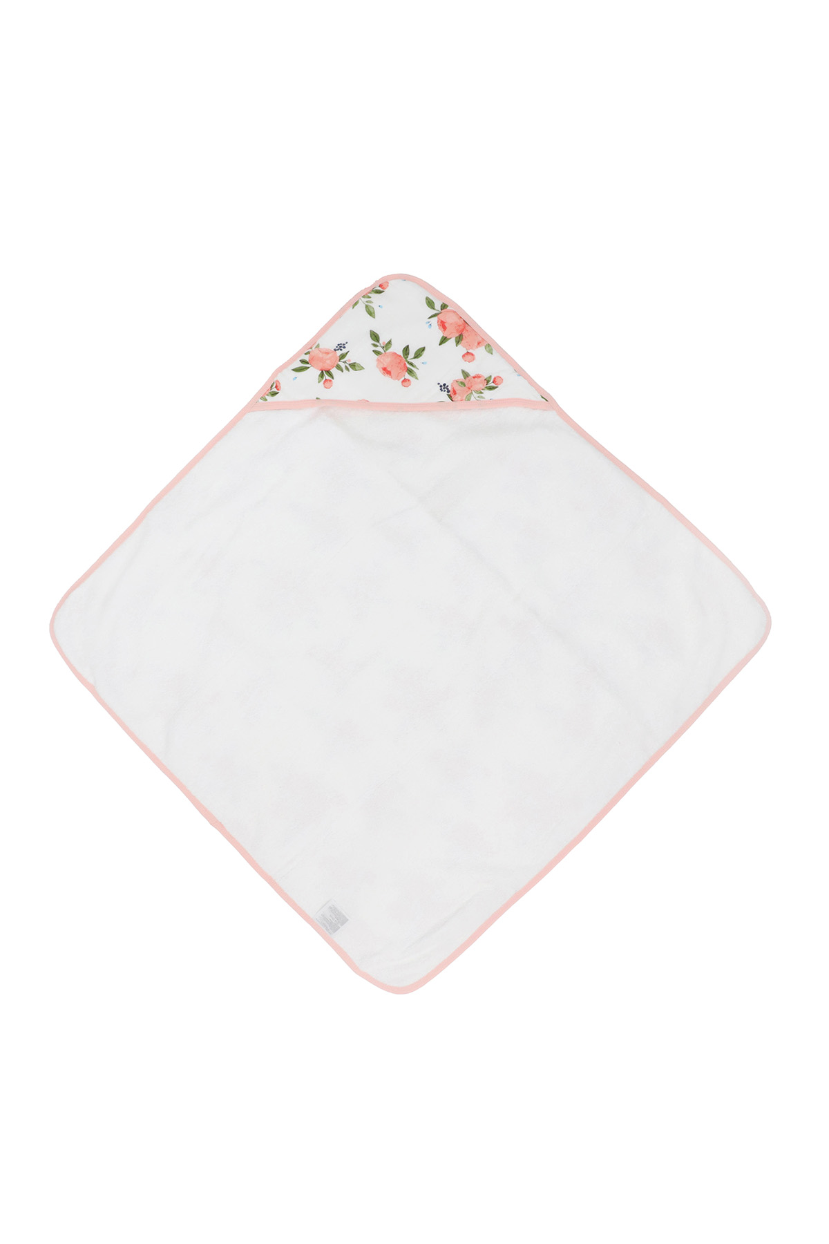 Little Unicorn - Muslin Hooded Infant Towel - Watercolor Roses