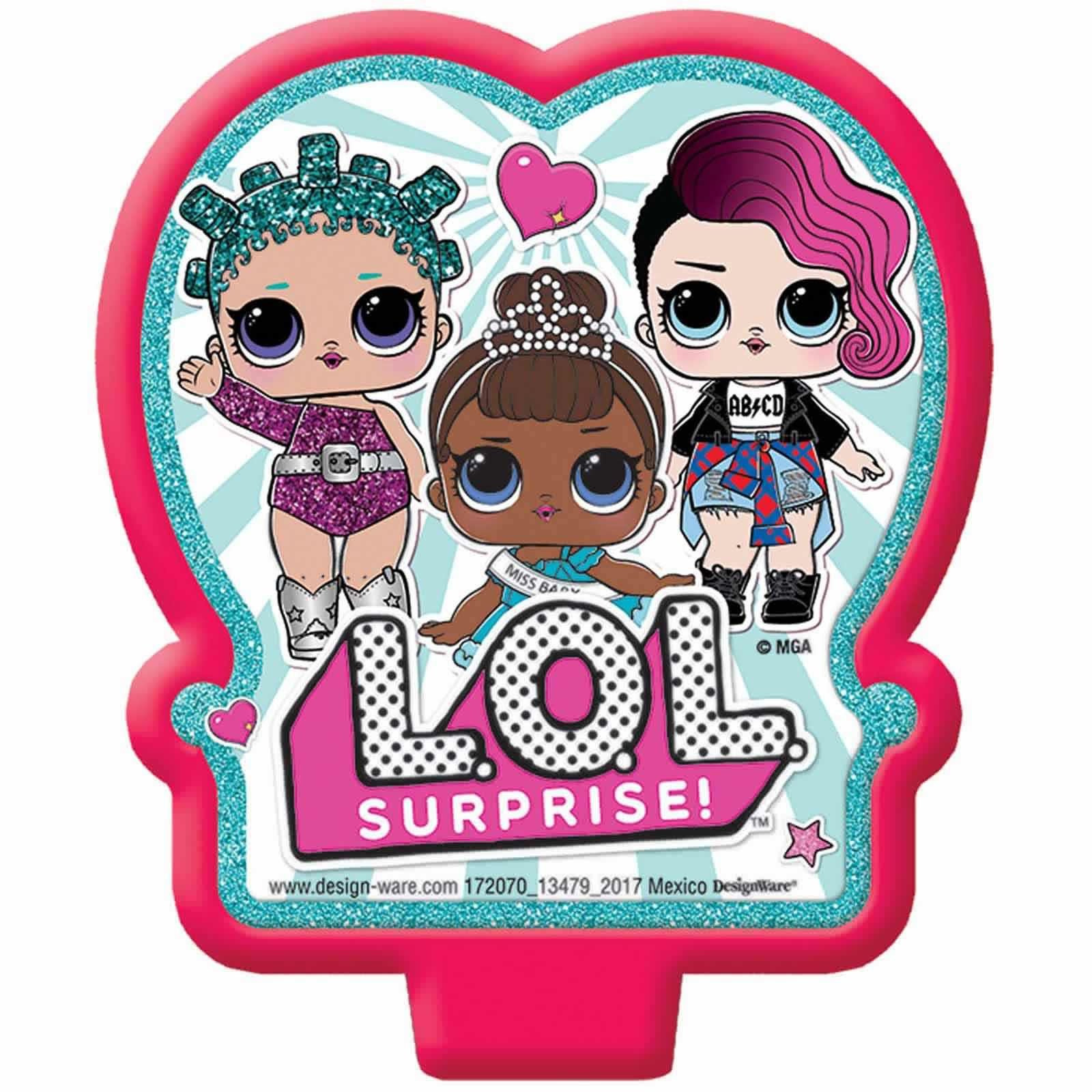 LOL - Surprise Birthday Candle
