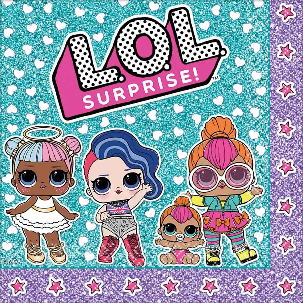 LOL - Surprise Luncheon Napkins