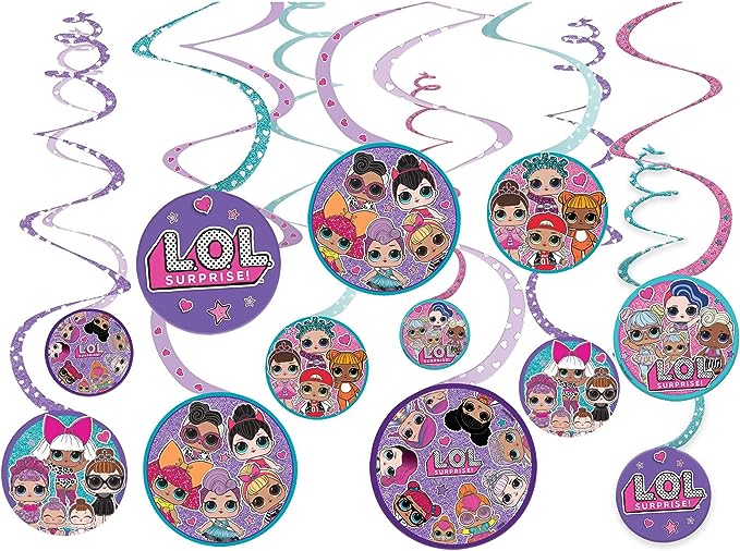 LOL - Surprise Value Pack Spiral Decorations