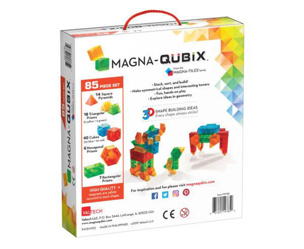 Magna Tiles - Qubix 85-Piece Set