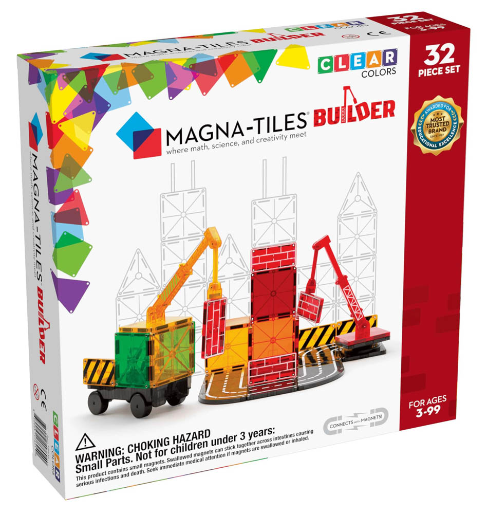 Magna Tiles - Builder 32-Piece Set
