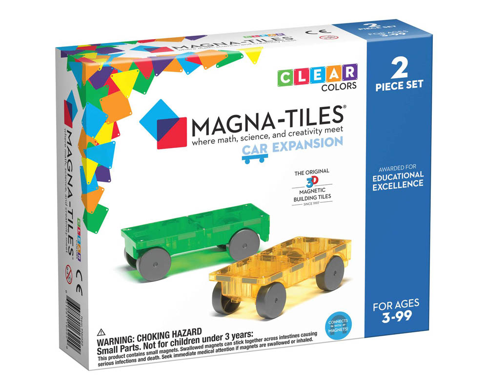 Magna Tiles - Cars 2 Piece Expansion Set