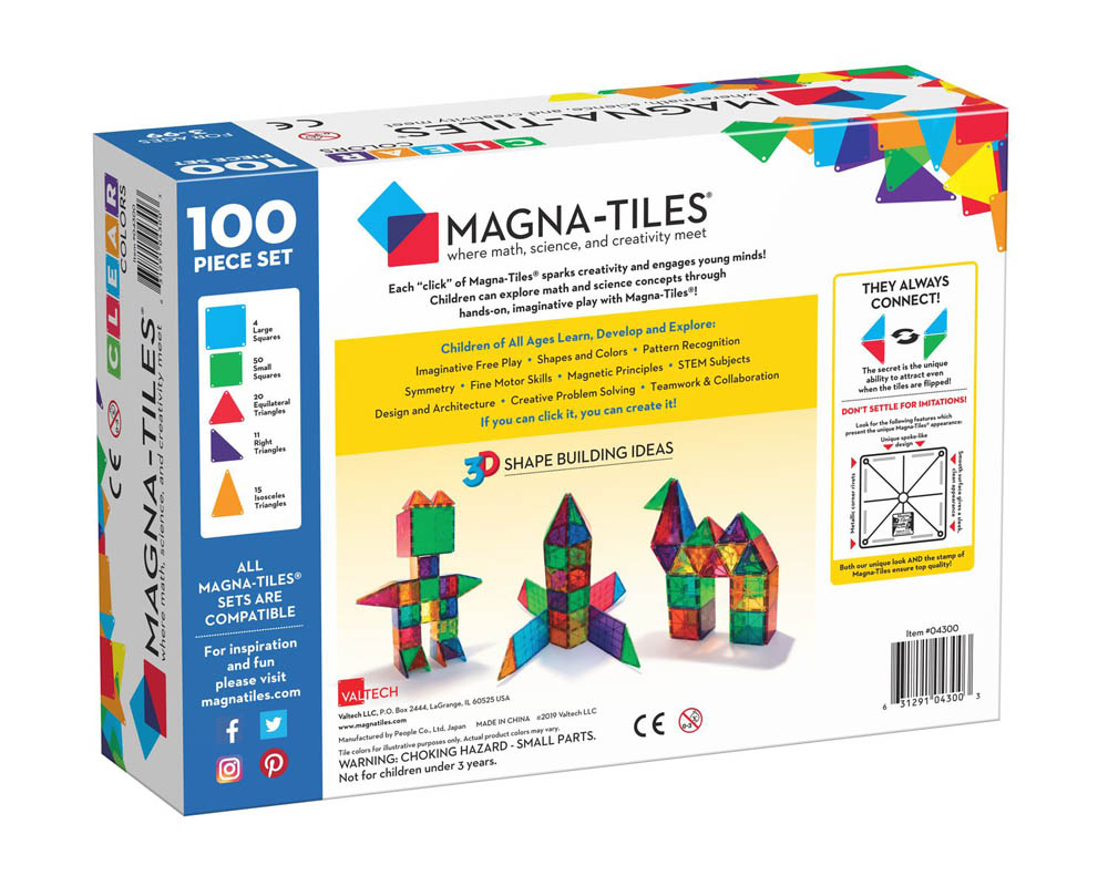 Magna Tiles - Classic 100-Piece Set