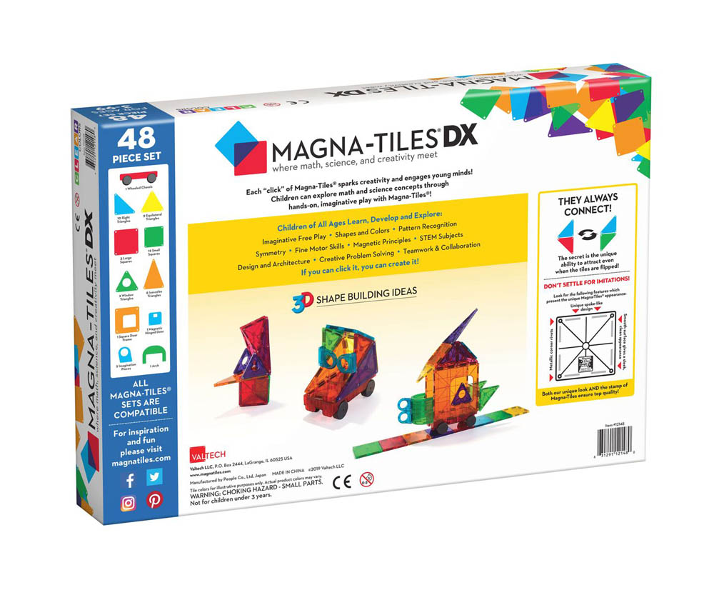Magna Tiles - Deluxe 48-Piece Set