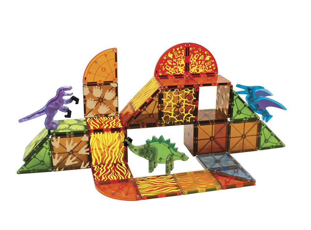 Magna Tiles - Dino World 40-Piece Set