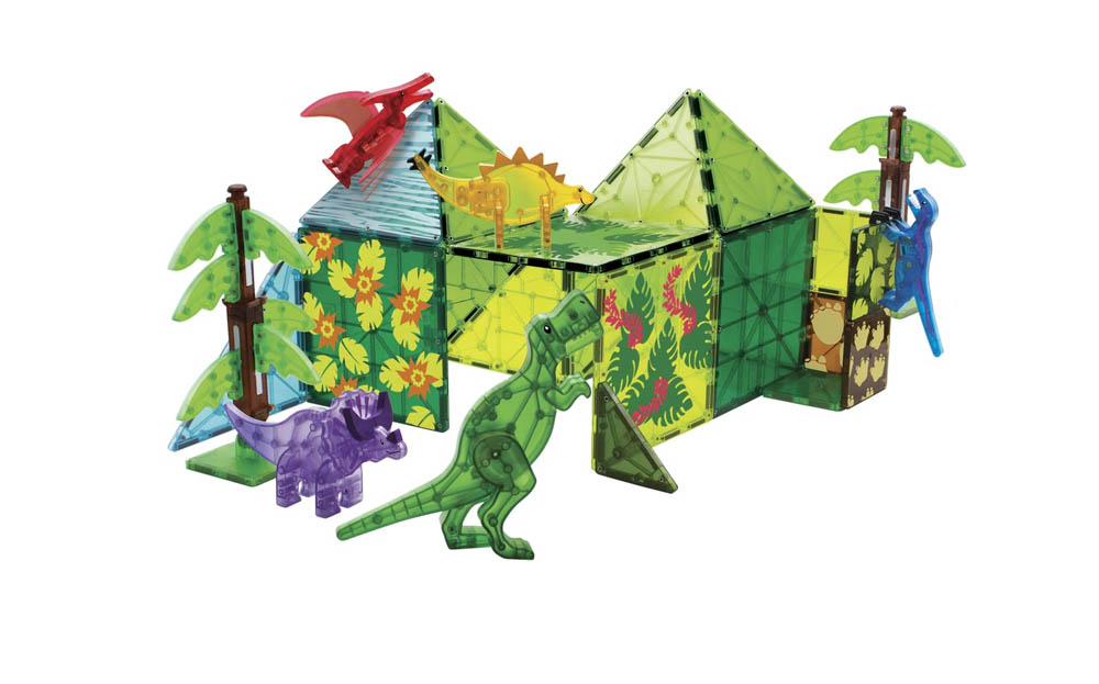 Magna Tiles - Dino World Xl 50-Piece Set