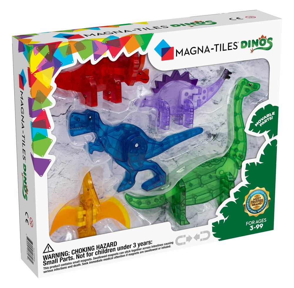 Magna Tiles - Dinos 5-Piece Set