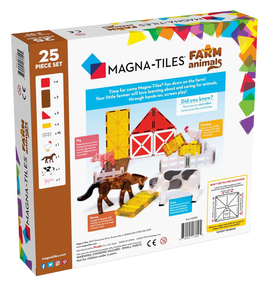 Magna Tiles - Farm 25-Piece Set