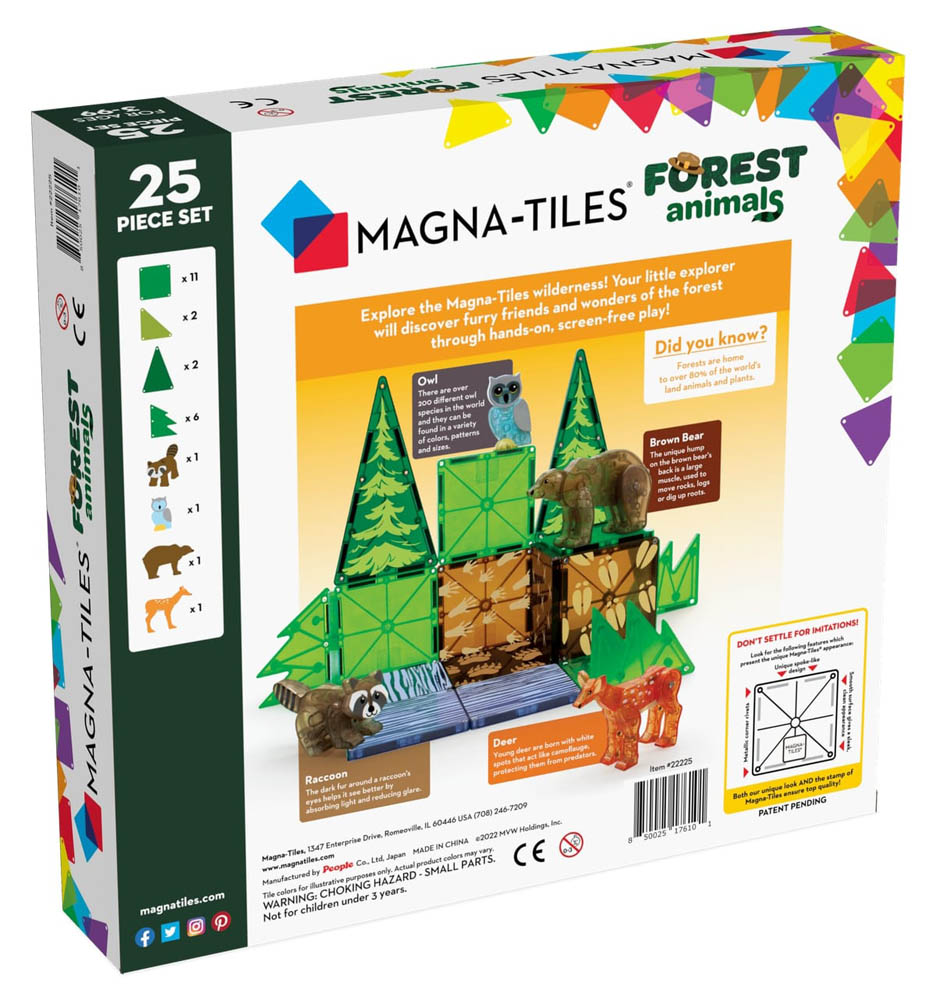 Magna Tiles - Forest 25-Piece Set