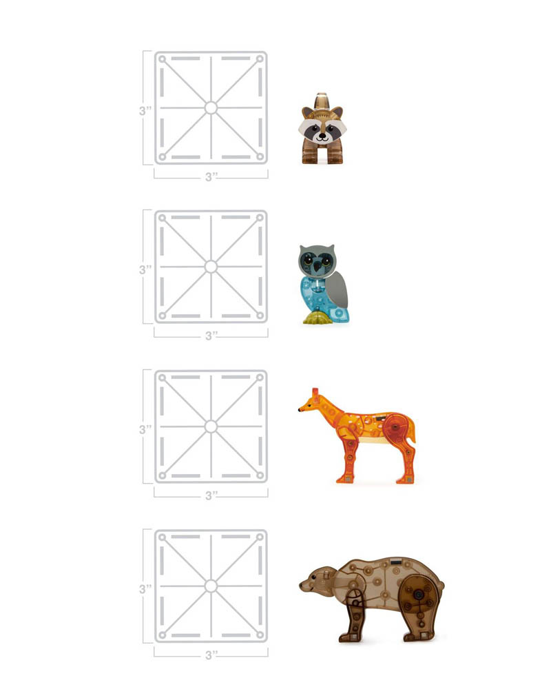 Magna Tiles - Forest 25-Piece Set