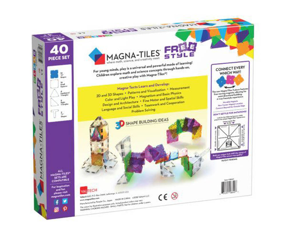 Magna Tiles - Freestyle 40-Piece Set