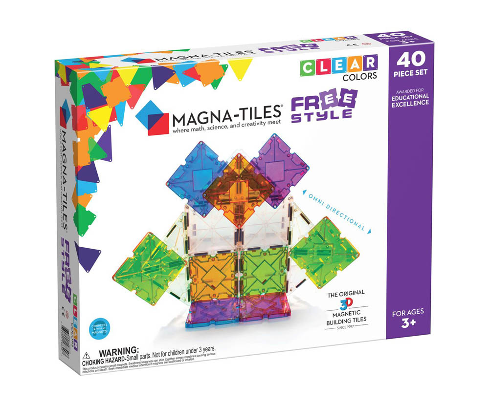 Magna Tiles - Freestyle 40-Piece Set