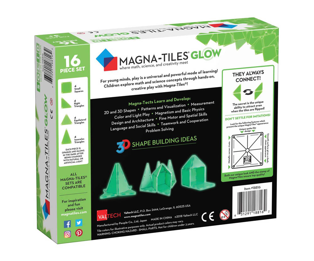Magna Tiles - Glow 16-Piece Set