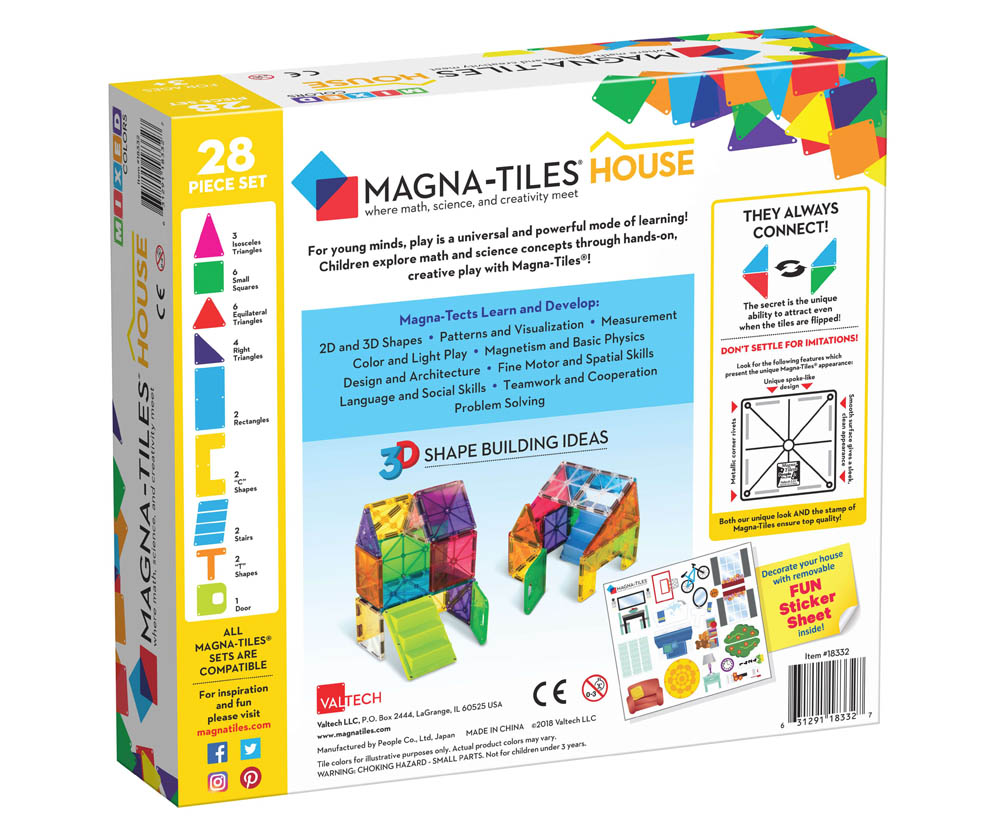 Magna Tiles - House 28-Piece Set
