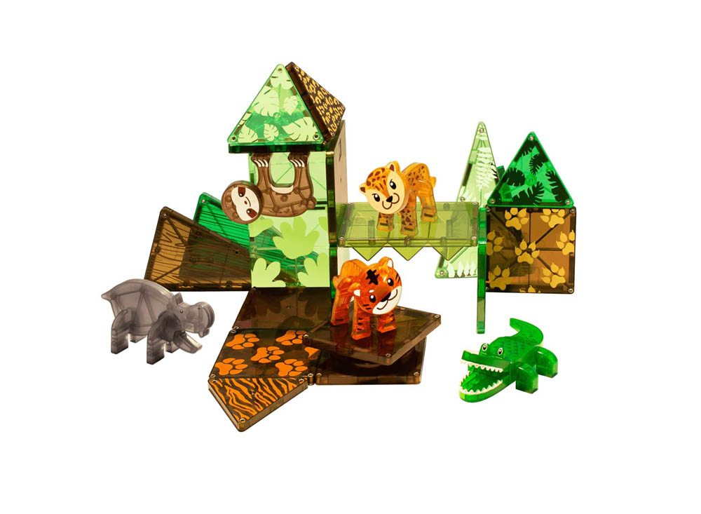 Magna Tiles - Jungle Animals 25-Piece Set