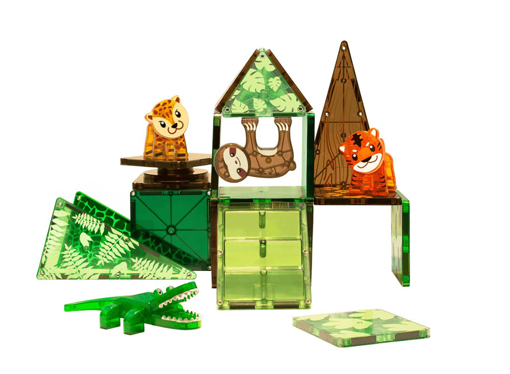 Magna Tiles - Jungle Animals 25-Piece Set