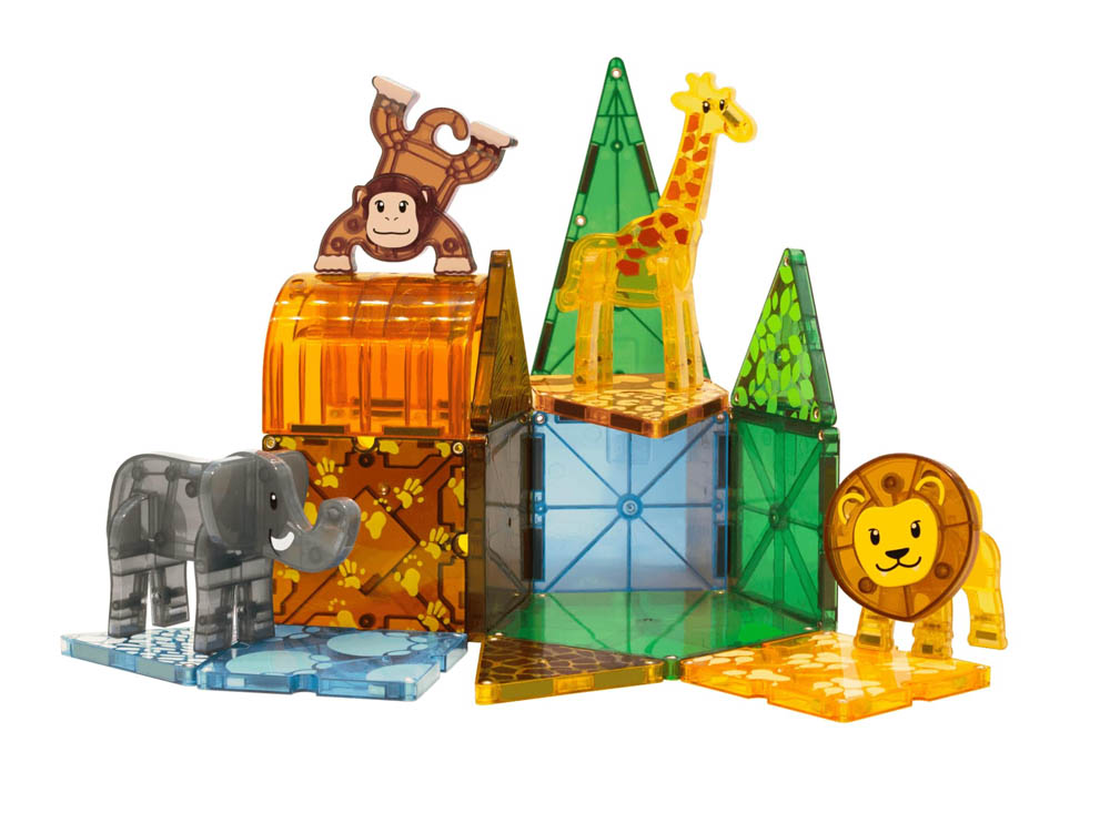 Magna Tiles - Safari Animals 25-Piece Set