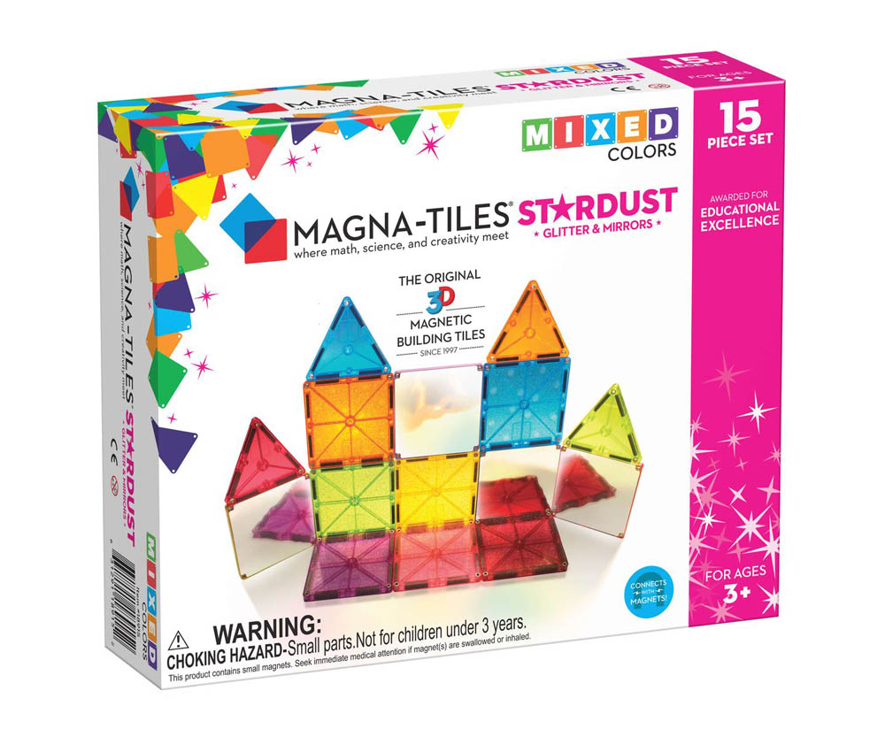 Magna Tiles - Stardust 15-Piece Set