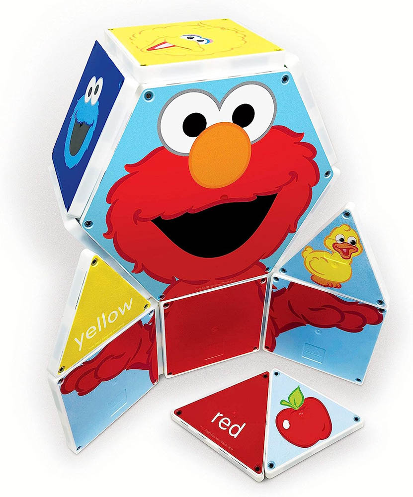 Magna Tiles - Structures Colors With Elmo