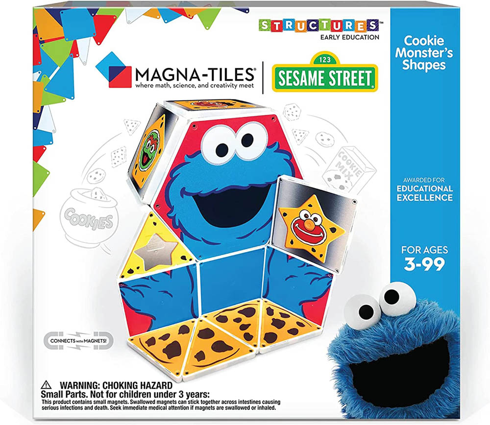 Magna Tiles - Structures Cookie Monster’S Shapes