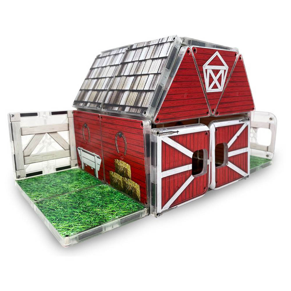 Magna Tiles - Structures Farmyard Barn