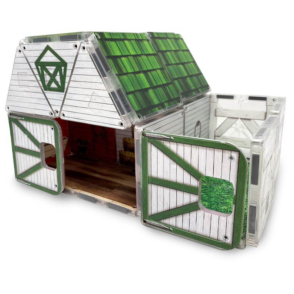 Magna Tiles - Structures Farmyard Barn
