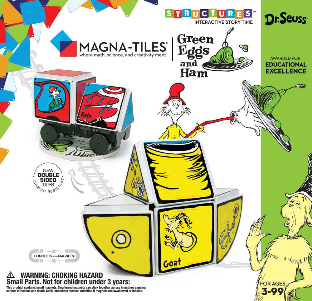 Magna Tiles - Structures Green Eggs And Ham