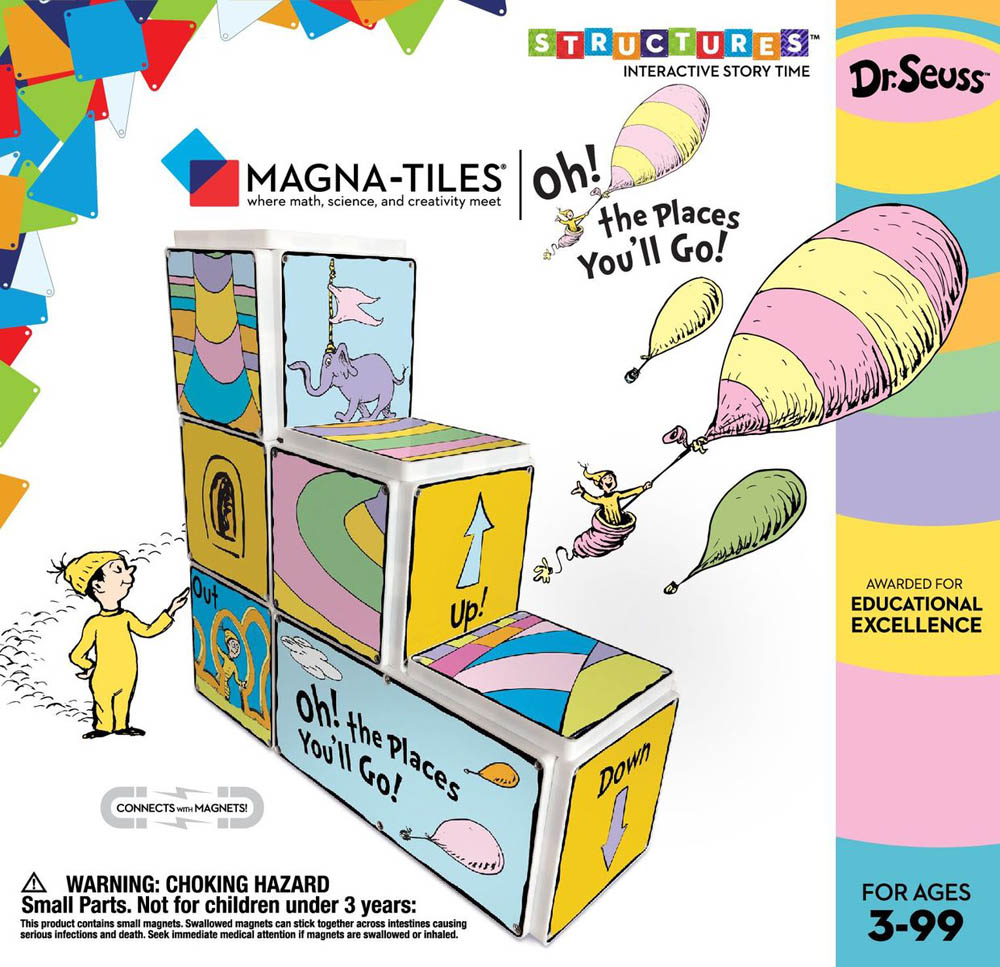 Magna Tiles - Structures Oh, The Places You’Ll Go!