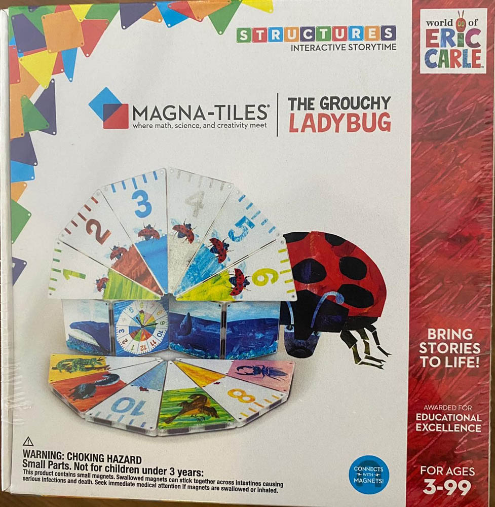 Magna Tiles - Structures The Grouchy Ladybug