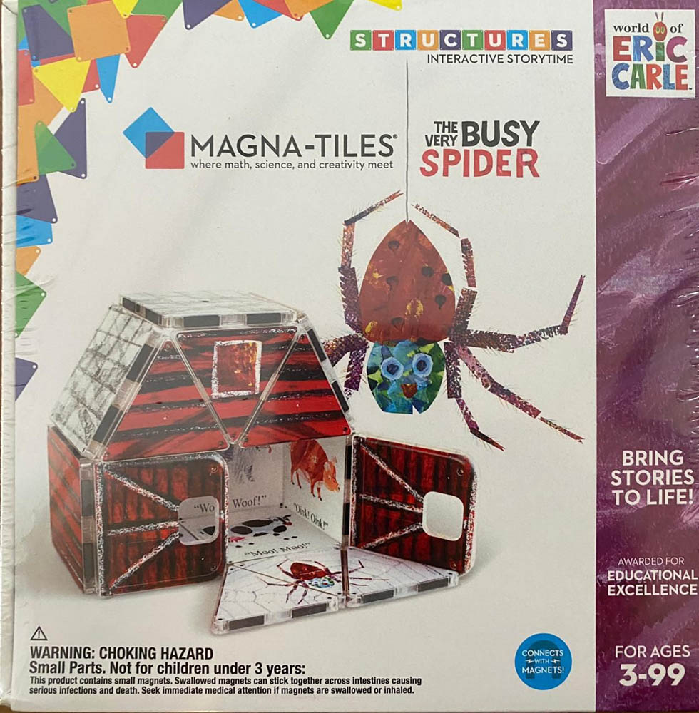 Magna Tiles - Structures The Very Busy Spider