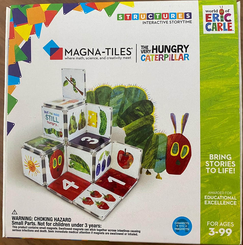 Magna Tiles - Structures The Very Hungry Caterpillar